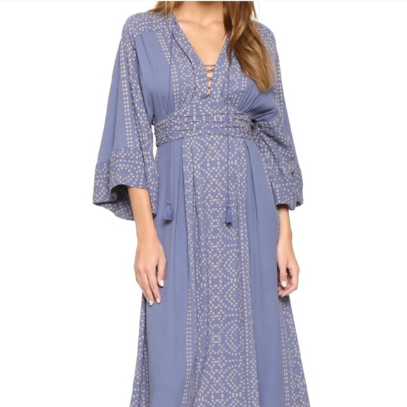 Free People Dresses & Skirts - FREE PEOPLE Bohemian Goddess Maxi Dress 6